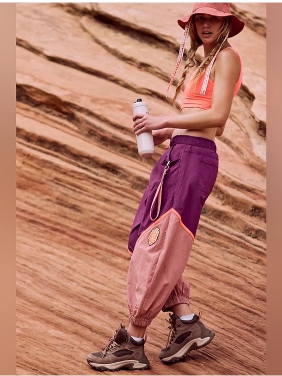 FP Movement by Free People Pants - NWOT FREE PEOPLE MOVEMENT Free Flow Pants | Deep Mulberry Combo